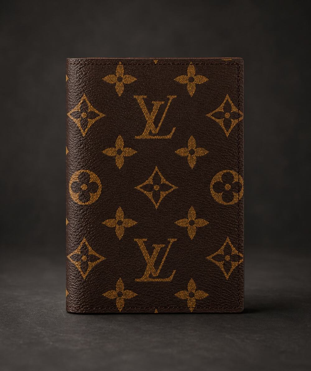 Louis Vuitton Monogram Leather Passport Cover